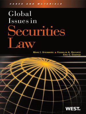 cover image of Global Issues in Securities Law